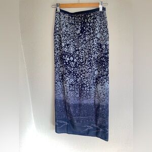 Giorgio Fiorlini Y2K 90s sz 4 skirt floral abstract boho grunge